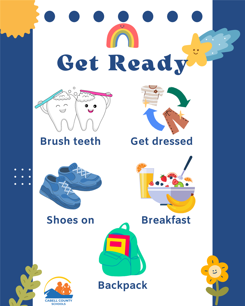 Getting Ready Printable Getting Ready Printable